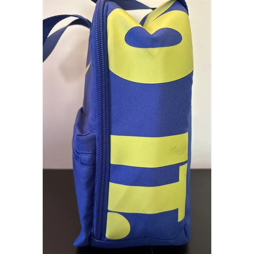 Nike, Just Do It Lunch Bag, Kids Youth, Insulated, Blue